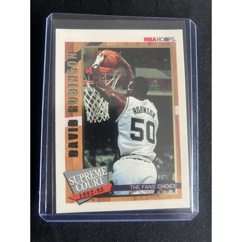 1992-93 NBA Hoops - Supreme Court David Robinson #SC3